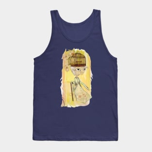 Ingrid - a surreal old woman Tank Top